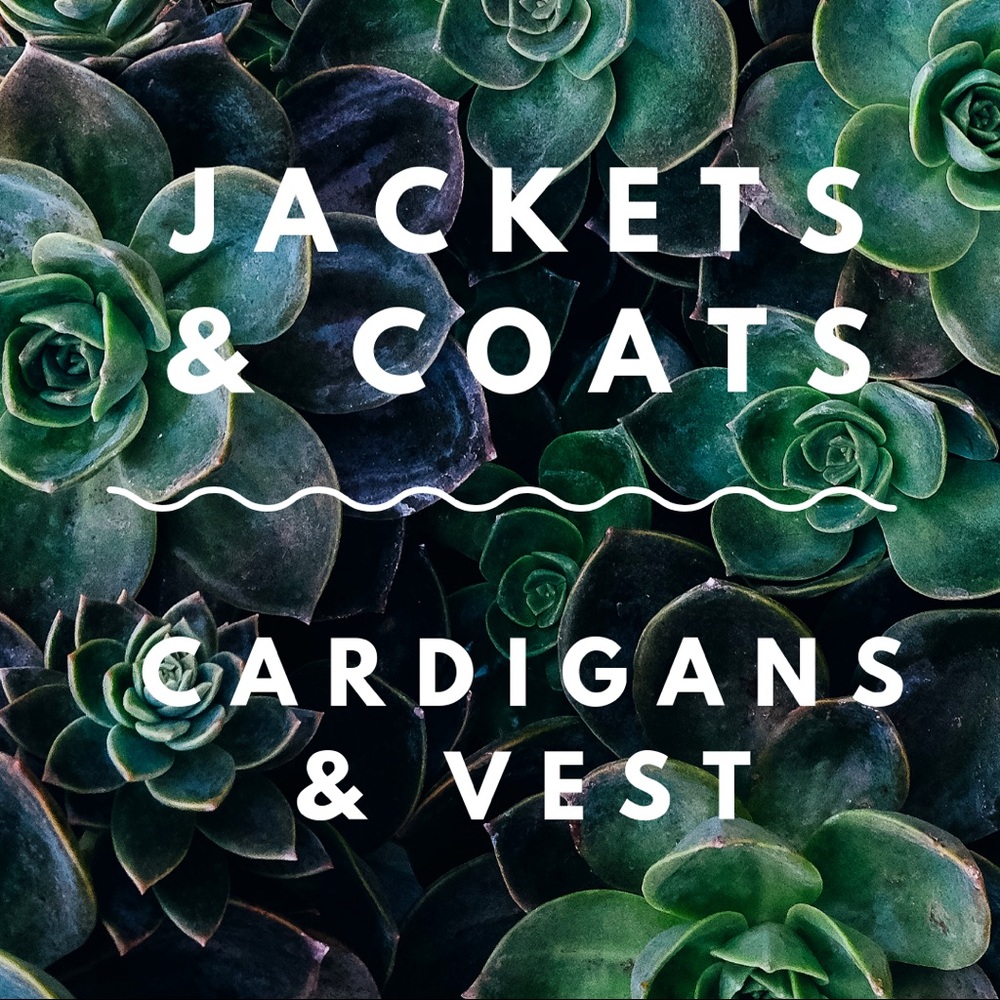 Jackets, coats, etc
